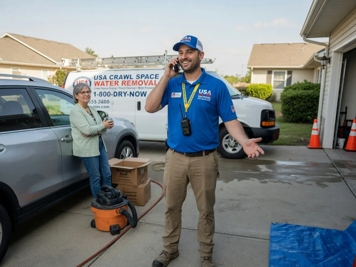 Crawl Space Water Removal Rich Square, NC FAQs